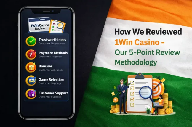 How We Reviewed 1Win Casino - Our 5-Point Review Methodology